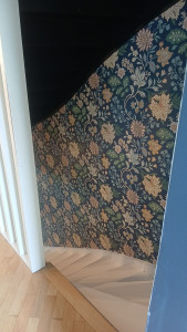 Photo de galerie - Pose de papier peint 