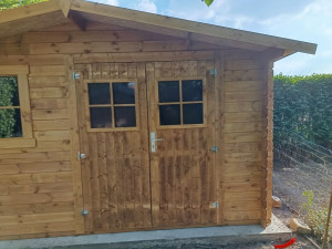 Photo de galerie - Montage d un abri de jardin 