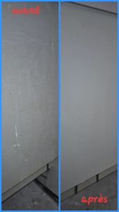 Photo de galerie - Dégraissage appareil médical après chantier 