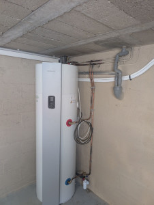 Photo de galerie - Pose ballon thermodynamique 