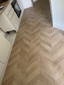 Photo de galerie - Pose de parquet - Revêtement de sol