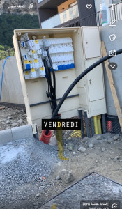 Photo de galerie - Câblage de c coffret électrique