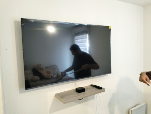 Photo de galerie - Installation de tv 