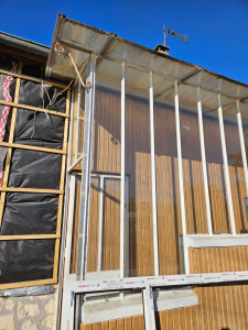 Photo de galerie - Changement de simple vitrage avec mastic 
