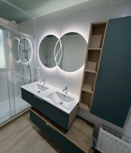 Photo de galerie - Rénovation complète sdb 