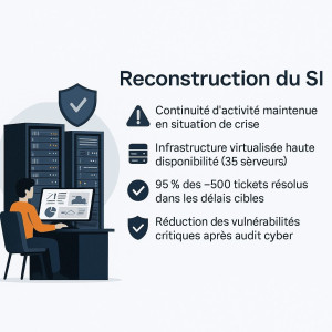 Photo de galerie - Reconstruction d'un service informatique