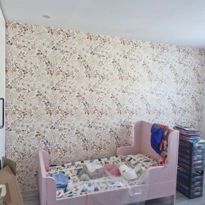 Photo de galerie - Tapisserie fini de poser 