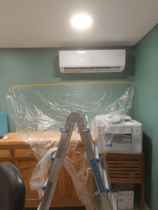 Photo de galerie - Installation unité intérieur 5kw