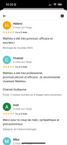 Photo de galerie - Déménageurs et aide au déménagement