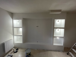 Photo de galerie - Plâtrerie - Murs - Plafonds