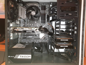 Photo de galerie - Montage d’un PC & installation OS