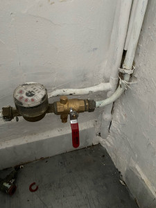 Photo de galerie - Remplacement d’une vanne d’arrêt générale d’alimentation d’eau