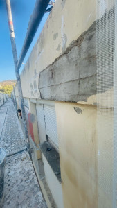 Photo de galerie - Traitement de fissures 