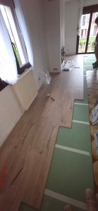 Photo de galerie - Pose de parquet - Revêtement de sol