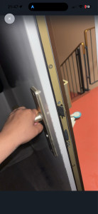 Photo de galerie - Changement de serrure, suite effraction