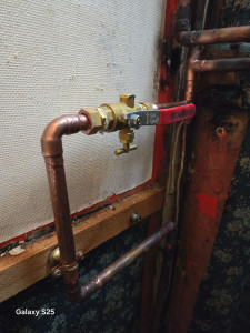 Photo de galerie - Depannage fuite sur vanne efs