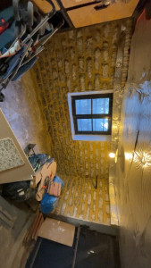 Photo de galerie - Rénovation de joint de pierre intérieur 