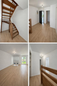 Photo de galerie - Rénovation complète des murs et plafonds, ratissage intégral et mise en peinture