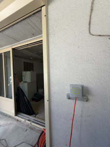 Photo de galerie - Pose d’une prise Green up renforcé 