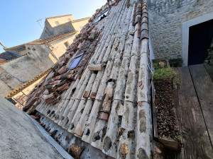 Photo de galerie - Dépose tuile canal
