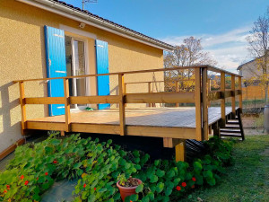 Photo de galerie - Terrasse en bois
