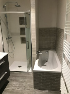 Photo de galerie - Rénovation de salle de bain.