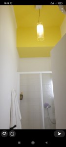 Photo de galerie - Peinture couleur jaune +blanc