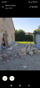 Photo de galerie - Mur avant ouverture 