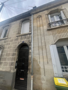 Photo de galerie - Pose d’une descente en zinc