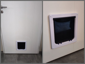 Photo de galerie - Installation d'une chatière 