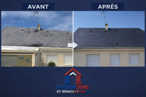 Photo de galerie - Encore un coup de neuf pour cette toiture fatigué merci à Mr M. pour votre confiance 