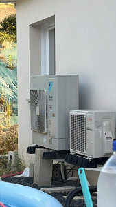 Photo de galerie - Changement de type pose de groupe extérieur 