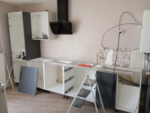 Photo de galerie - Pose d'une cuisine équipée 