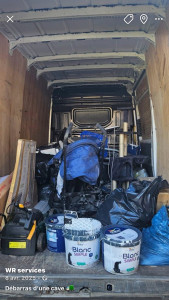 Photo de galerie - Débarrassage, plus mise en déchetterie d’une cave