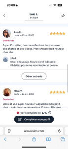 Photo de galerie - Avis garde chat 