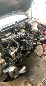 Photo de galerie - Prestation déposé repose moteur tout véhicule 