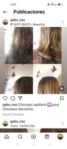 Photo de galerie - Lissage avec chirurgie capillaire ? pour Chaveaux décolorés 