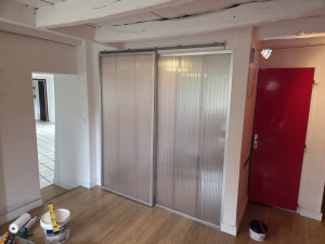 Photo de galerie - Réparation porte coulissante 