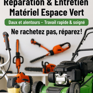 Photo de galerie - Réparation,entretien motoculture,50cc,scooter