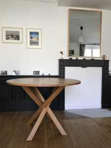 Photo de galerie - Table Buenos Aires en chêne massif