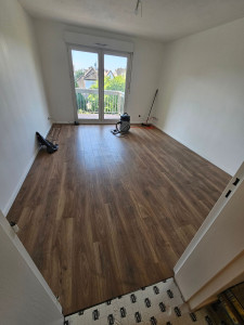 Photo de galerie - Pose de parquet 