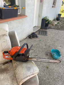 Photo de galerie - Tronçonneuse 