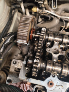 Photo de galerie - Dépose arbre à cames 