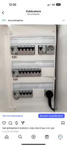 Photo de galerie - Installation relais électrique vmc gaz 