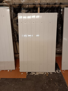 Photo de galerie - Rénovation volet bois complet 