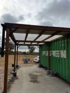 Photo de galerie - Realisation carport 