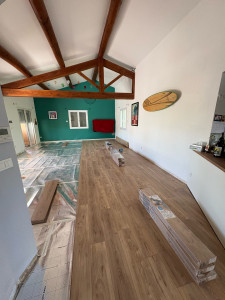 Photo de galerie - Pose parquet 