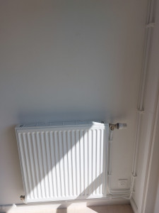 Photo de galerie - Installation des radiateurs 