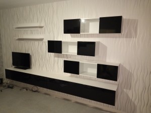 Photo réalisation - Montage meubles en kit - Aweb. H. - Mont-Saint-Aignan (Universite) : Meubles télé (Oissel)