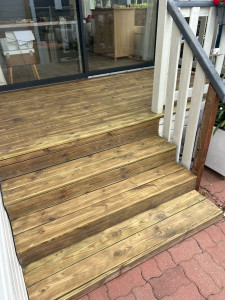 Photo de galerie - Rénovation escalier extérieur 